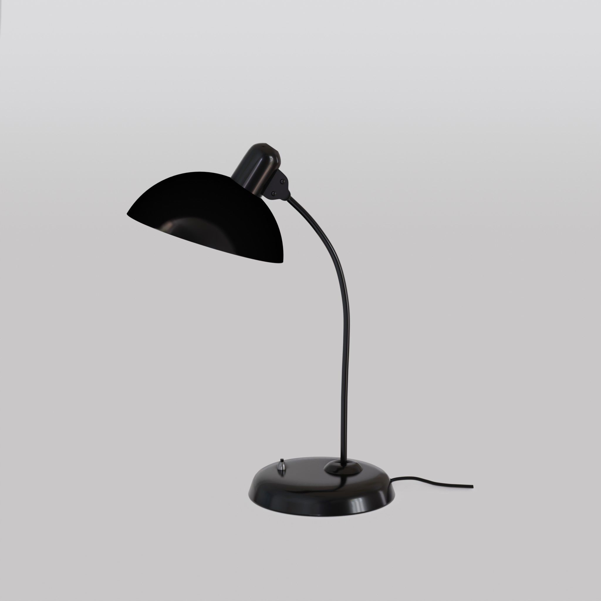 Fritz Hansen Kaiser Lamp Low-poly 3D model_1
