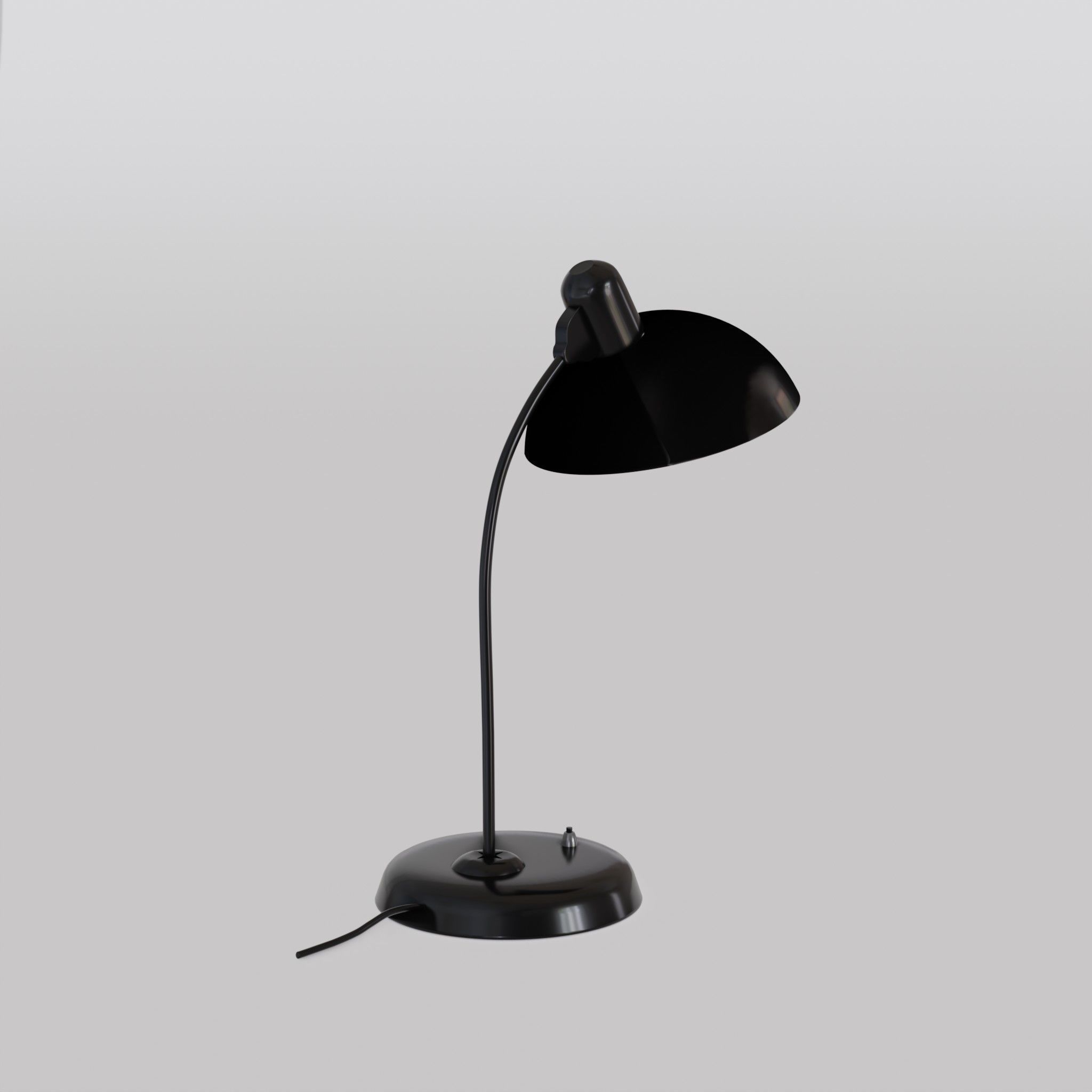 Fritz Hansen Kaiser Lamp Low-poly 3D model_2