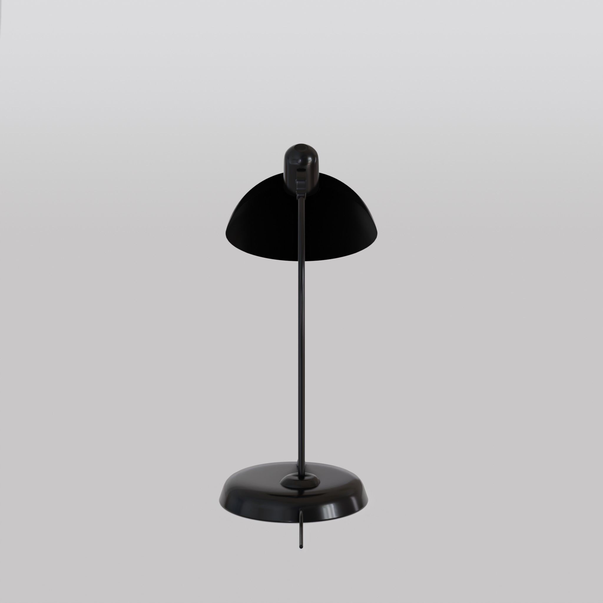 Fritz Hansen Kaiser Lamp Low-poly 3D model_3