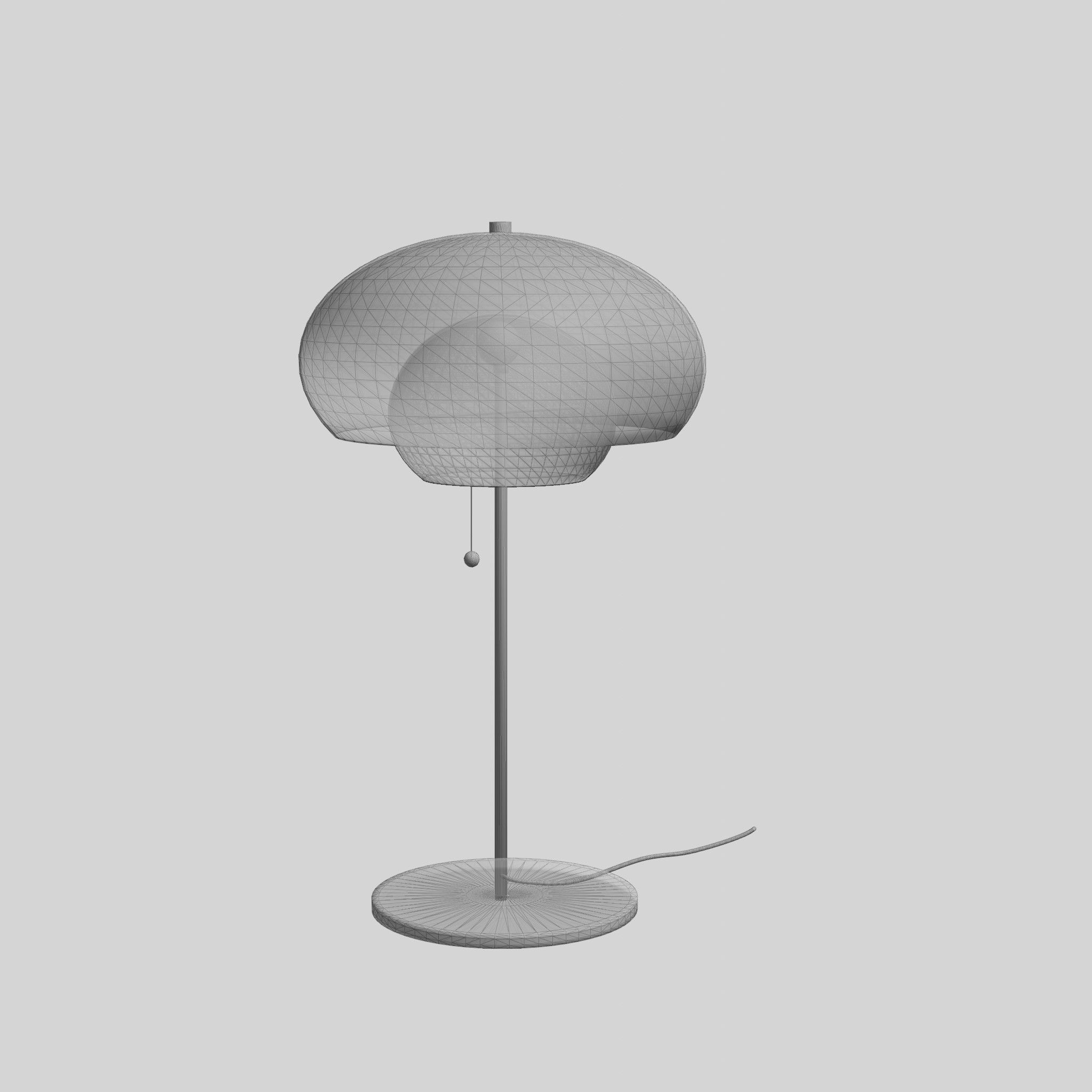 Frandsen Champ Table Lamp Low-poly 3D model_6