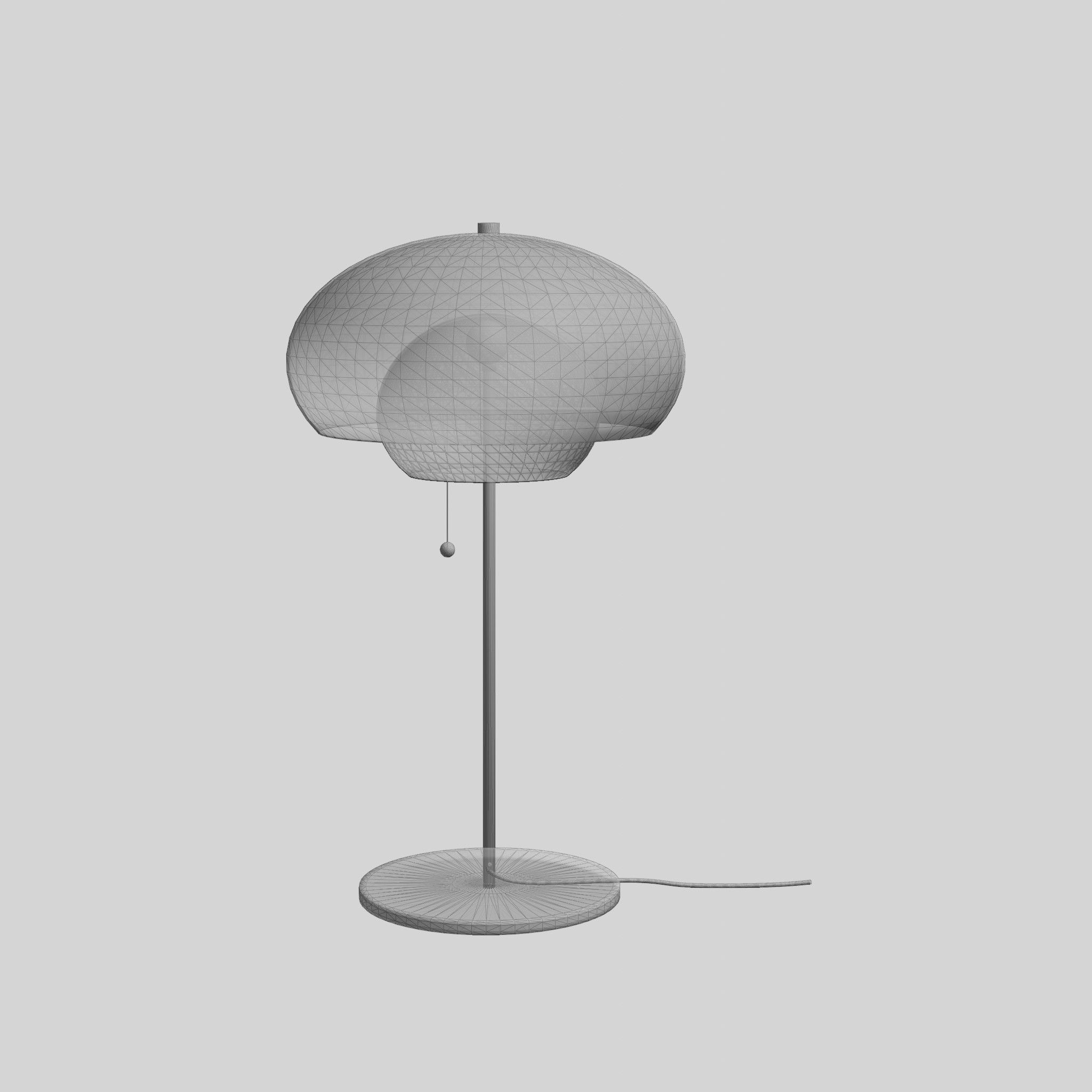 Frandsen Champ Table Lamp Low-poly 3D model_5