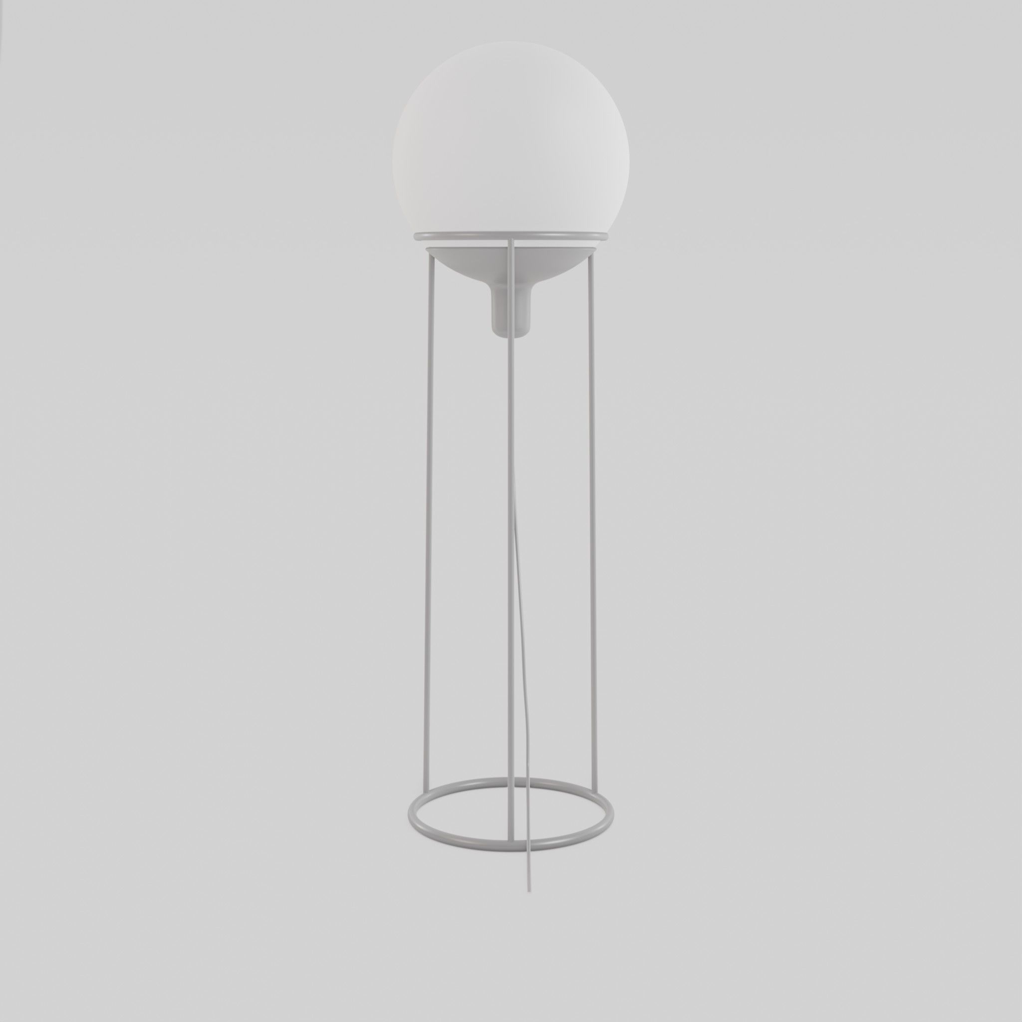 Bsweden Dolly Floor Lamp Low-poly 3D model_2