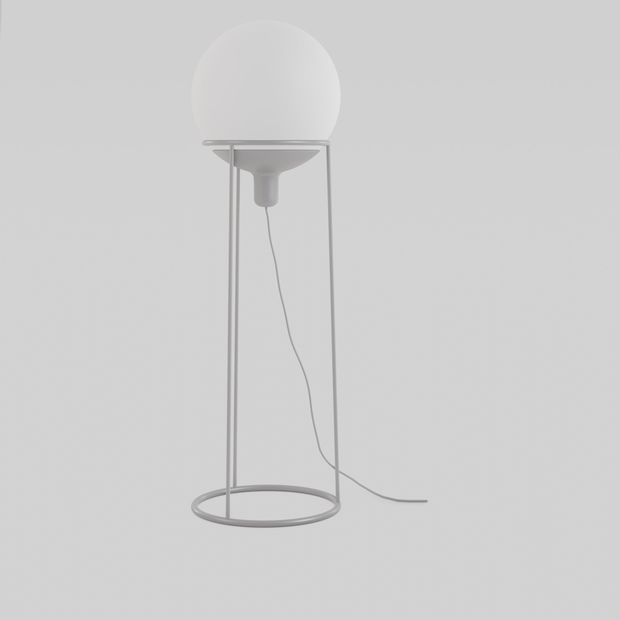 Bsweden Dolly Floor Lamp Low-poly 3D model_3