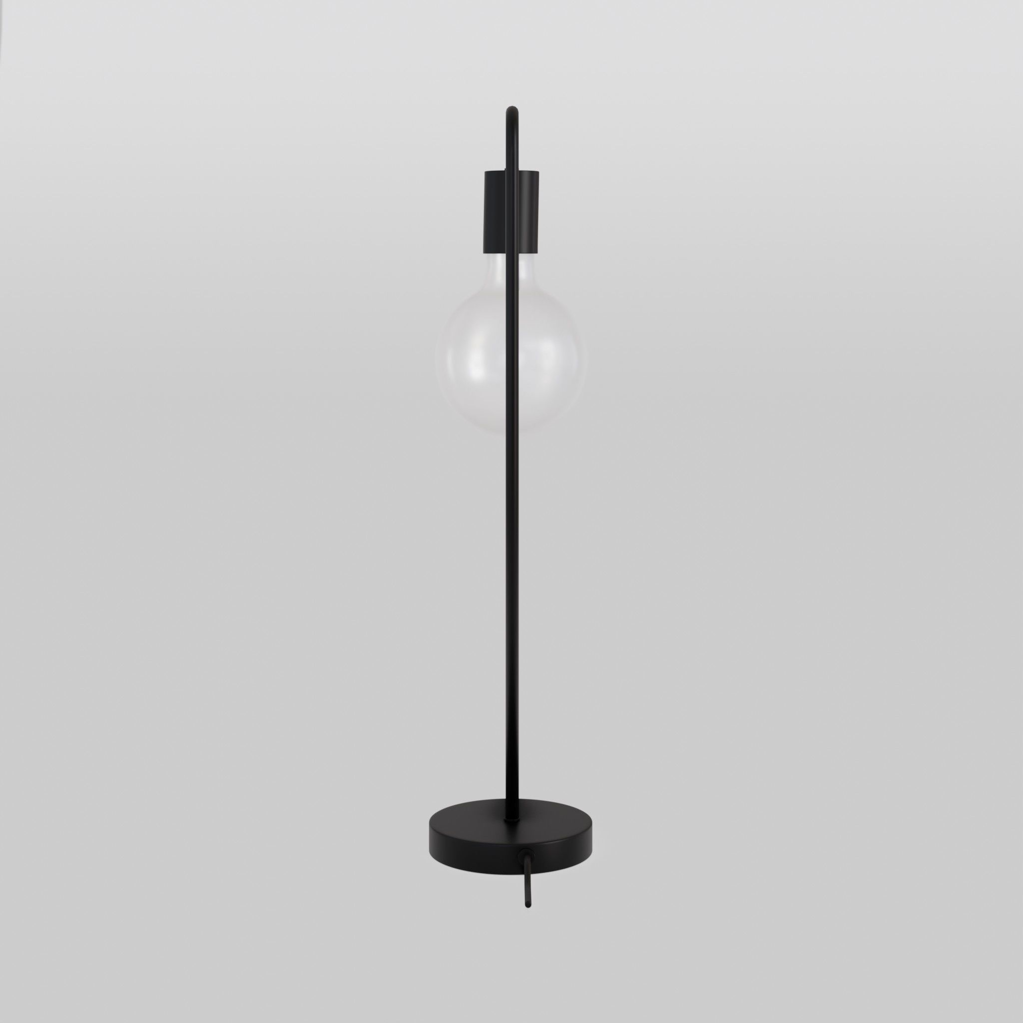 Cool Table Lamp Low-poly 3D model_2