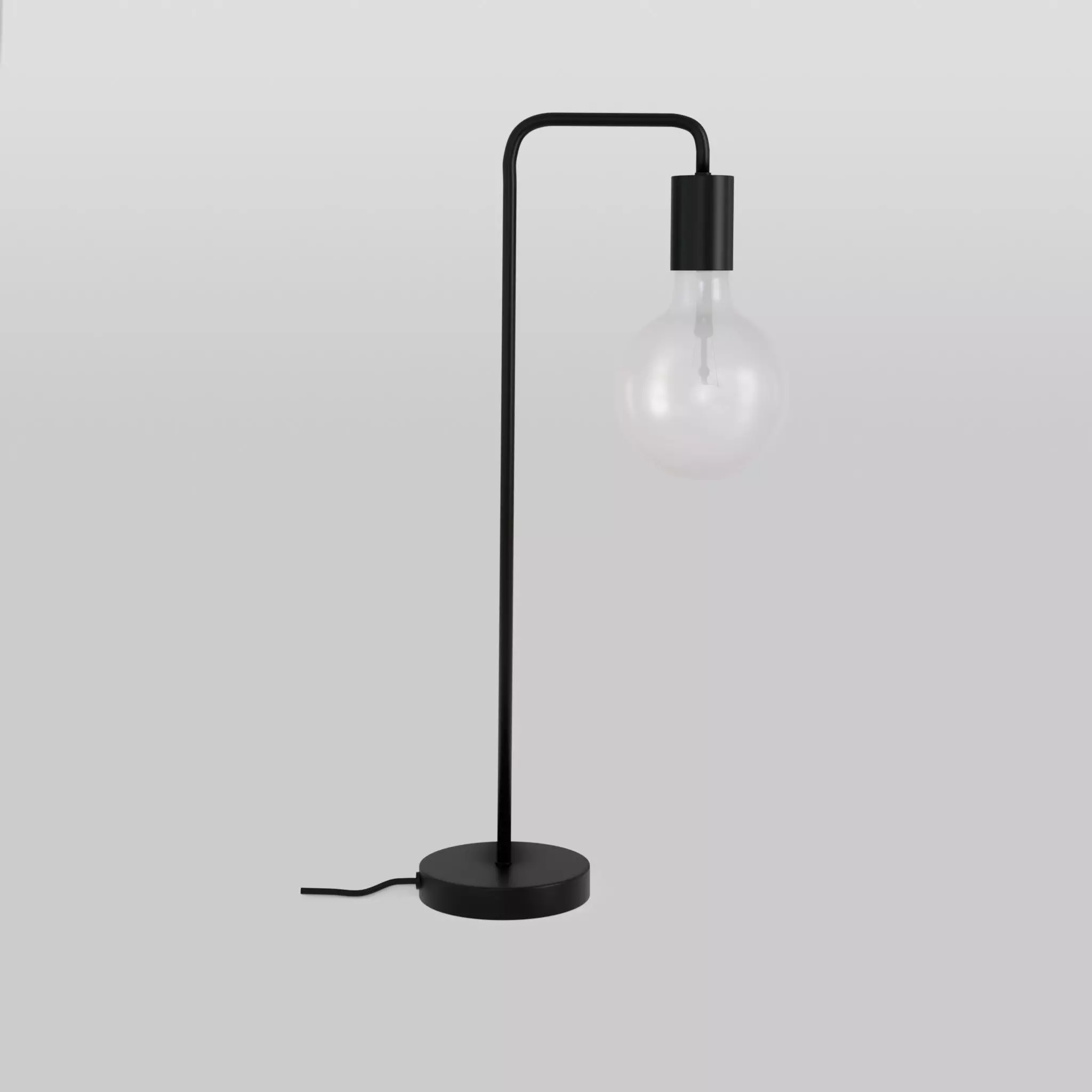 Cool Table Lamp Low-poly 3D model_0