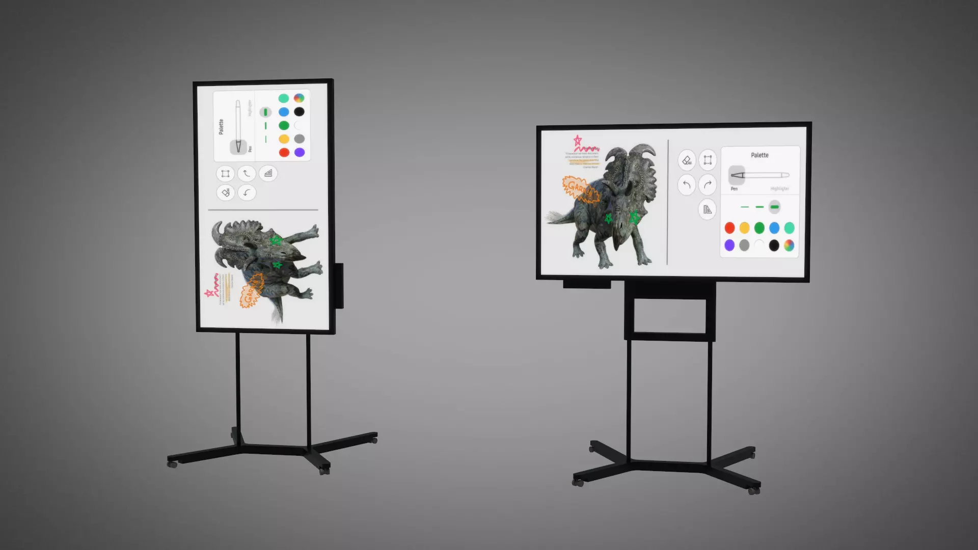 Smsung flip 55 in touchscreen   3D model_0