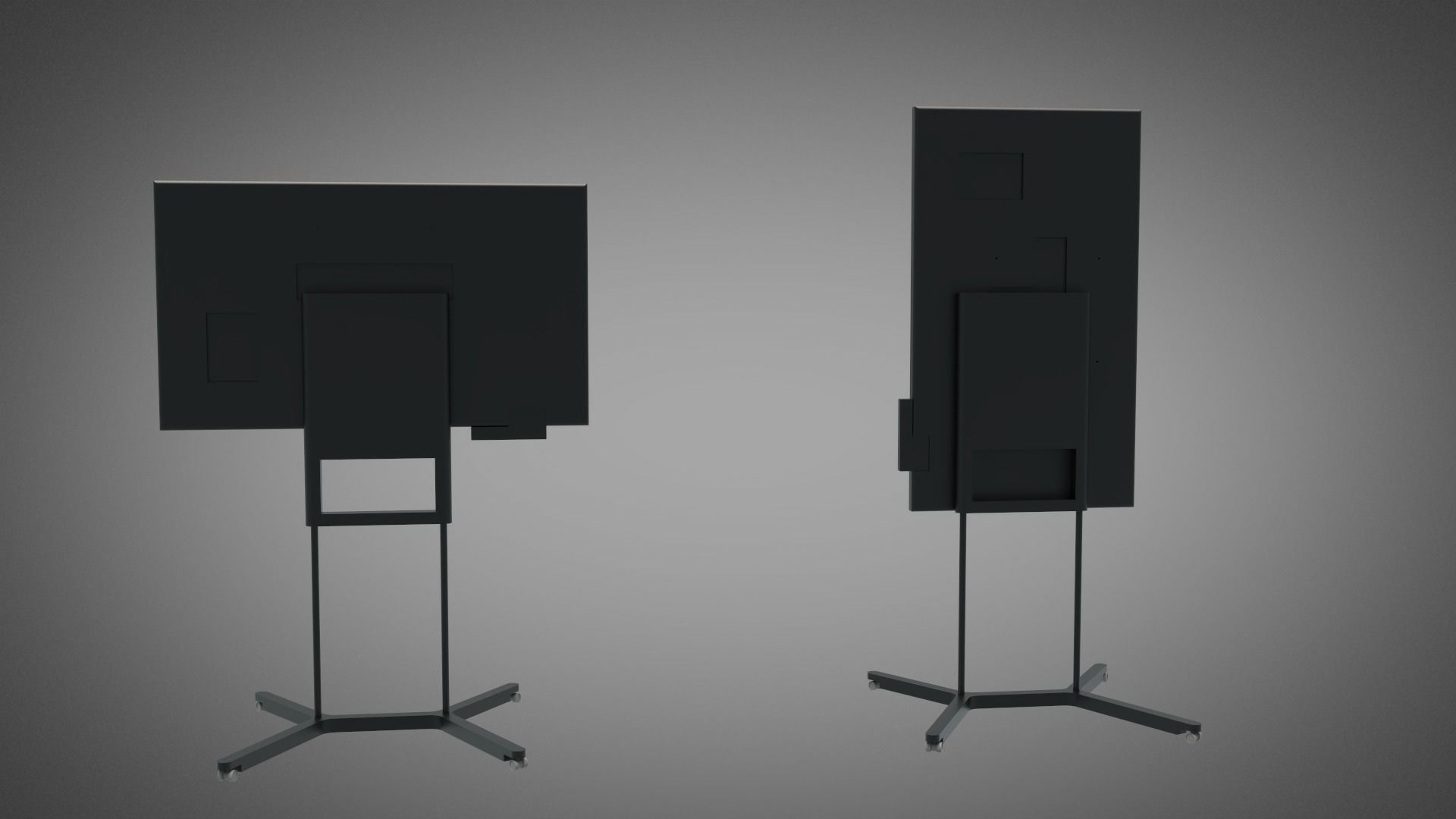 Smsung flip 55 in touchscreen   3D model_1