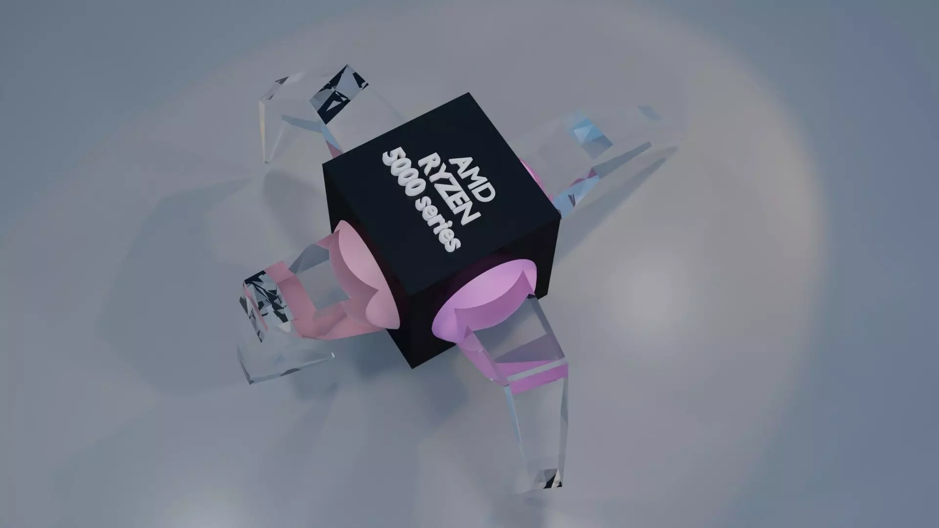 free mechanical creature Free low-poly 3D model