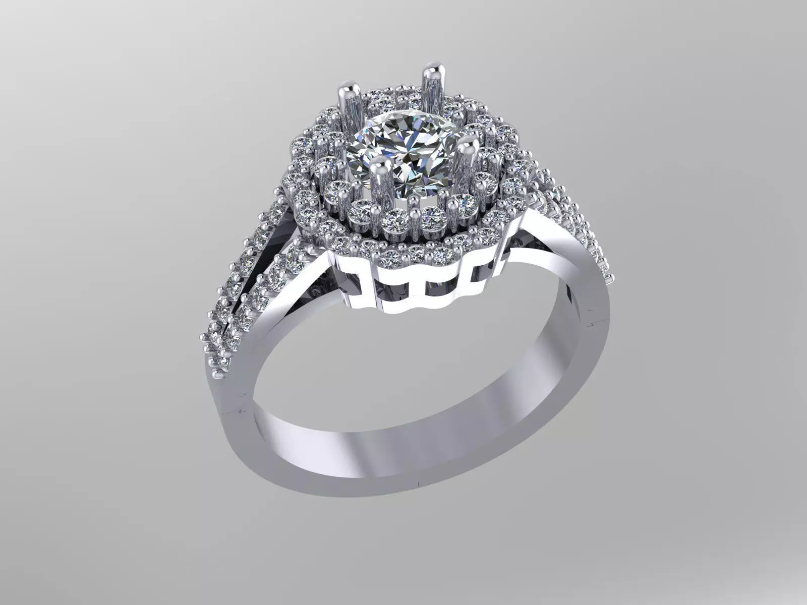 Diamond Ring 230 3D print model_0