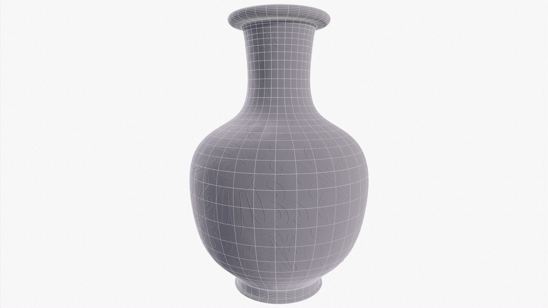 Metalic Jug Low-poly 3D model_6