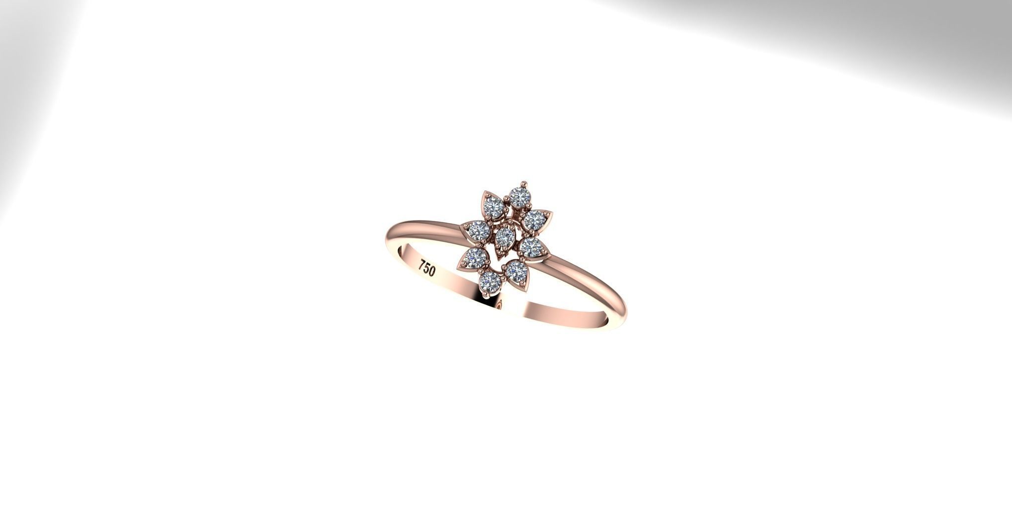 Shine Ring 3D print model_2