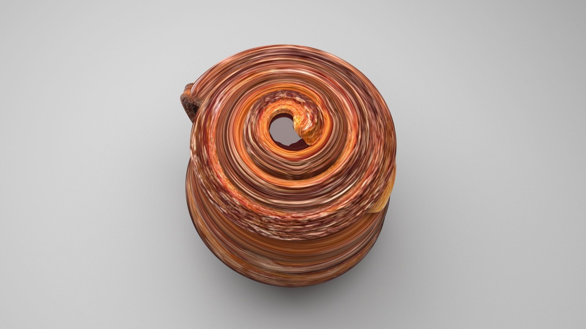 Hot Chocolate In Churro Mug 3D model_8