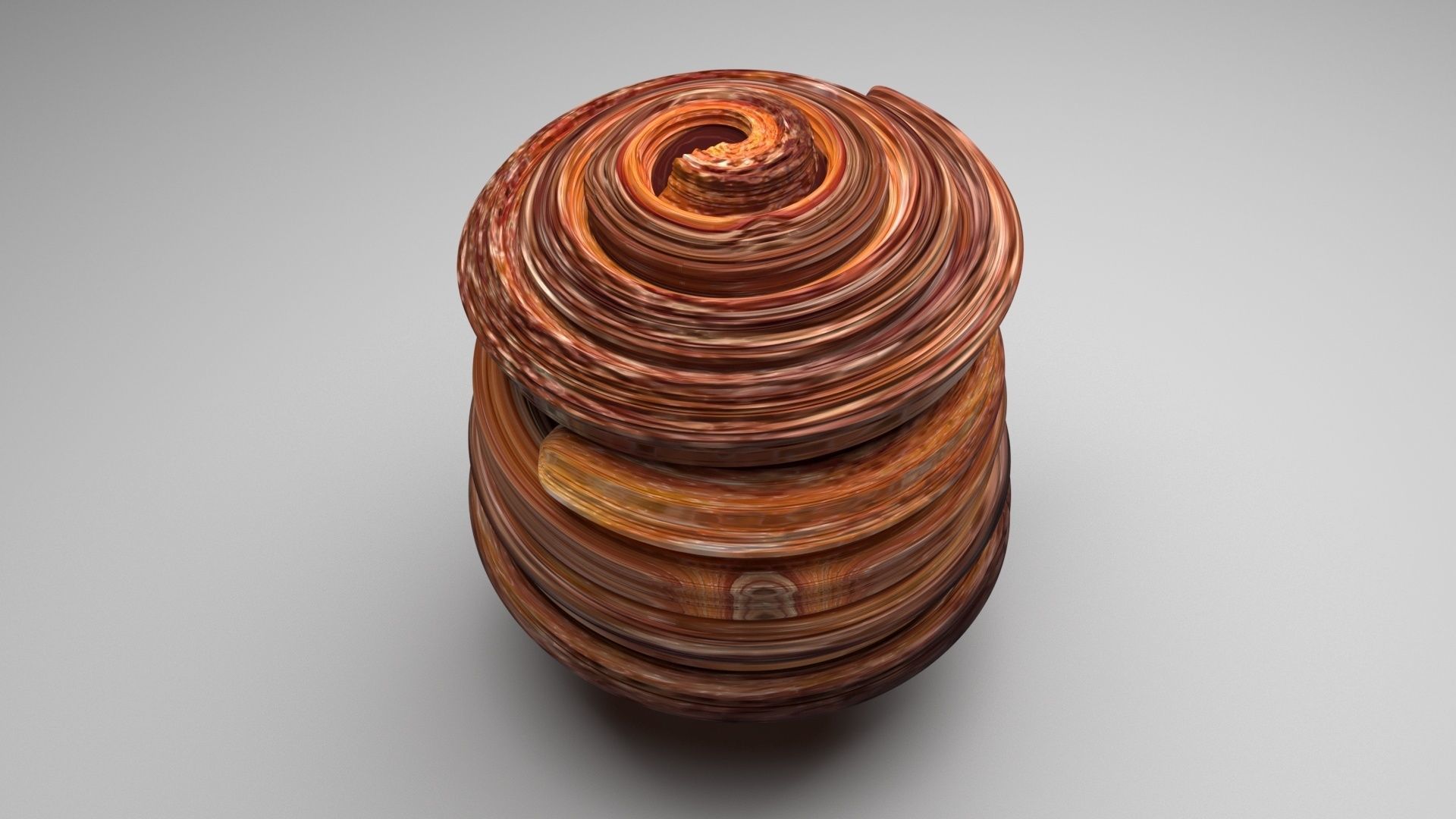 Hot Chocolate In Churro Mug 3D model_5