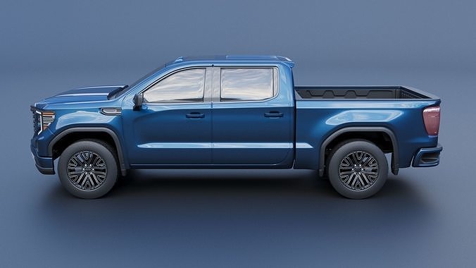 GMC Sierra 1500 - 2023 3D print model 4