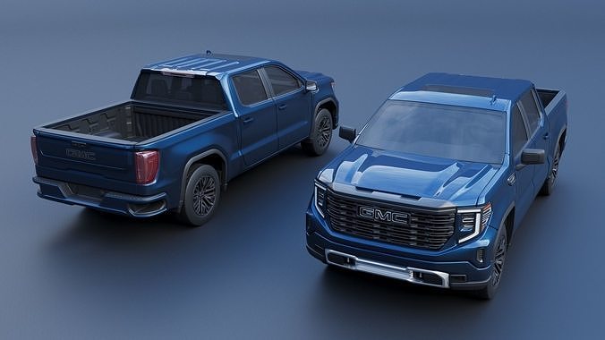 GMC Sierra 1500 - 2023 3D print model 2