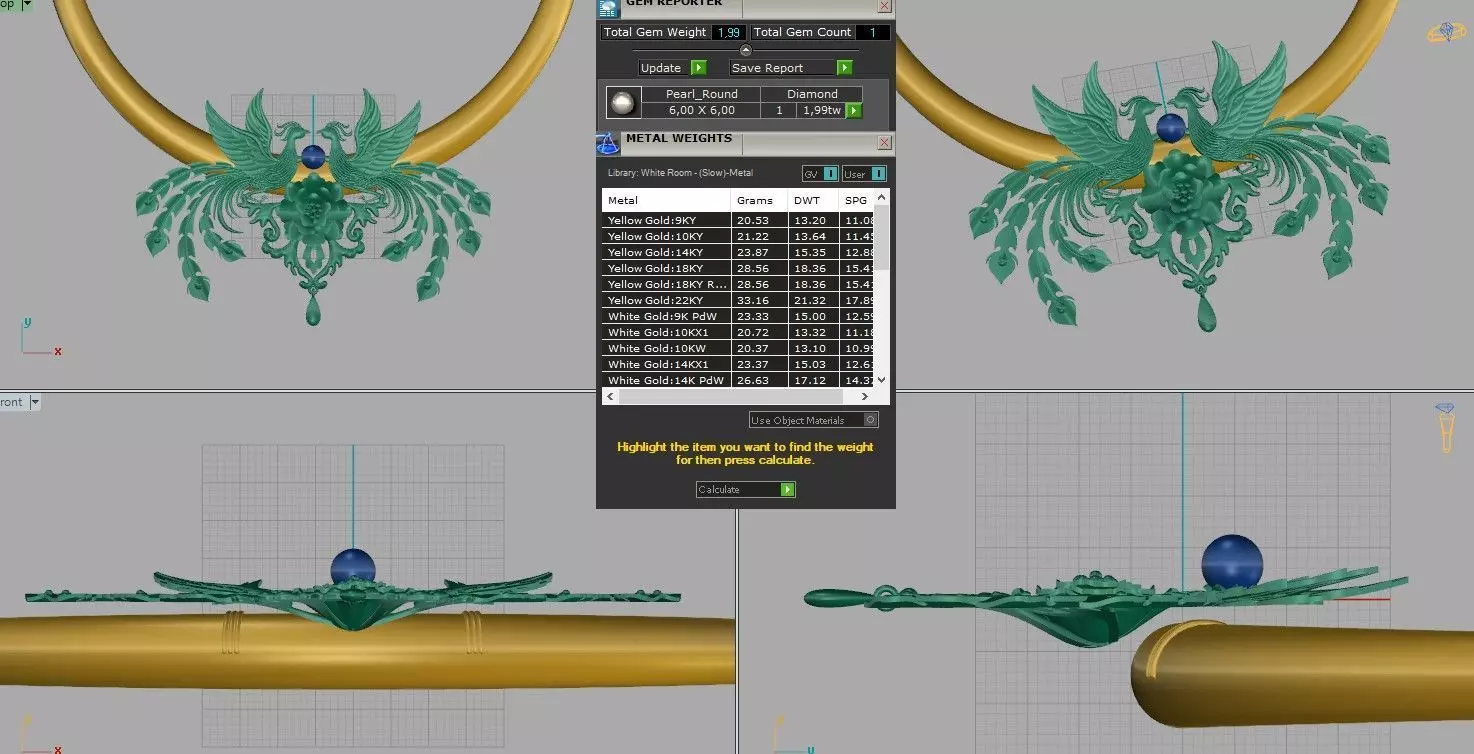 flower wrap 3D model