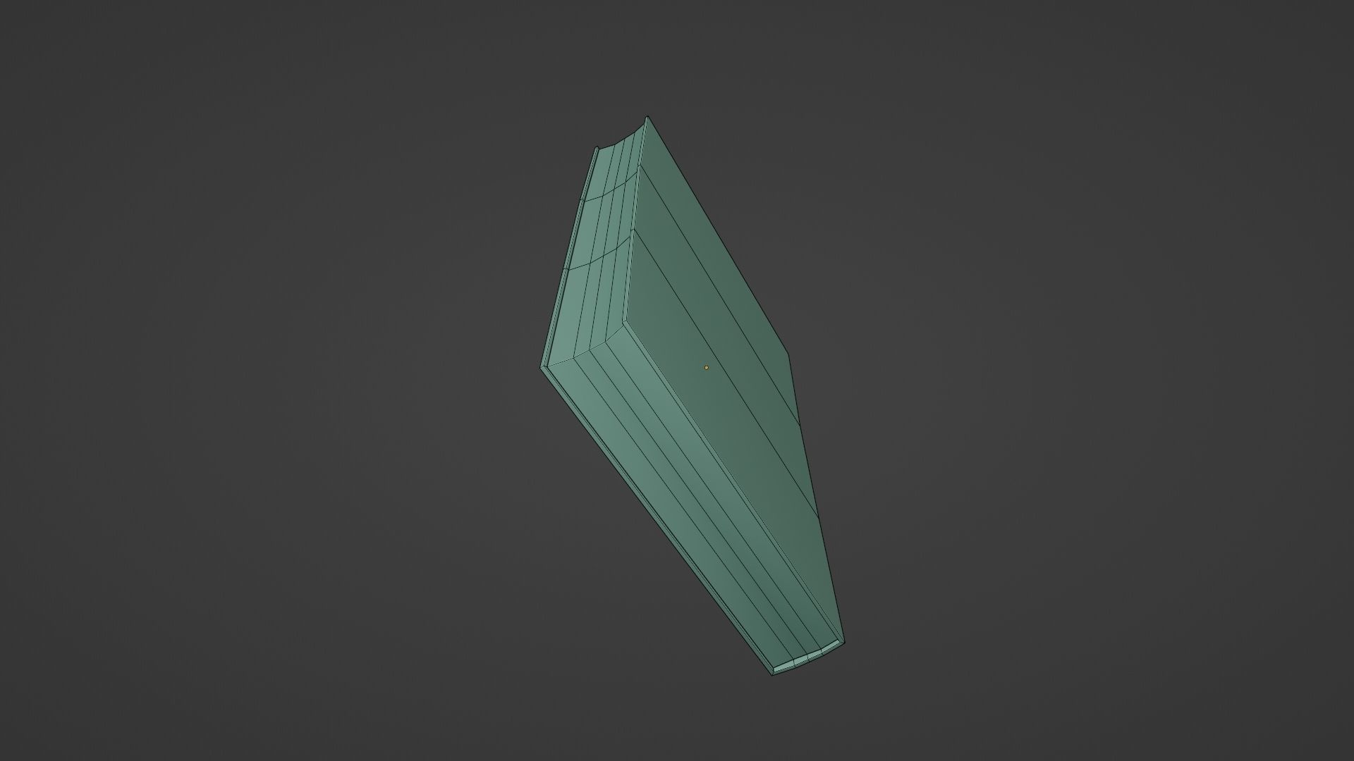 Bookset  24 books Low-poly 3D model_17