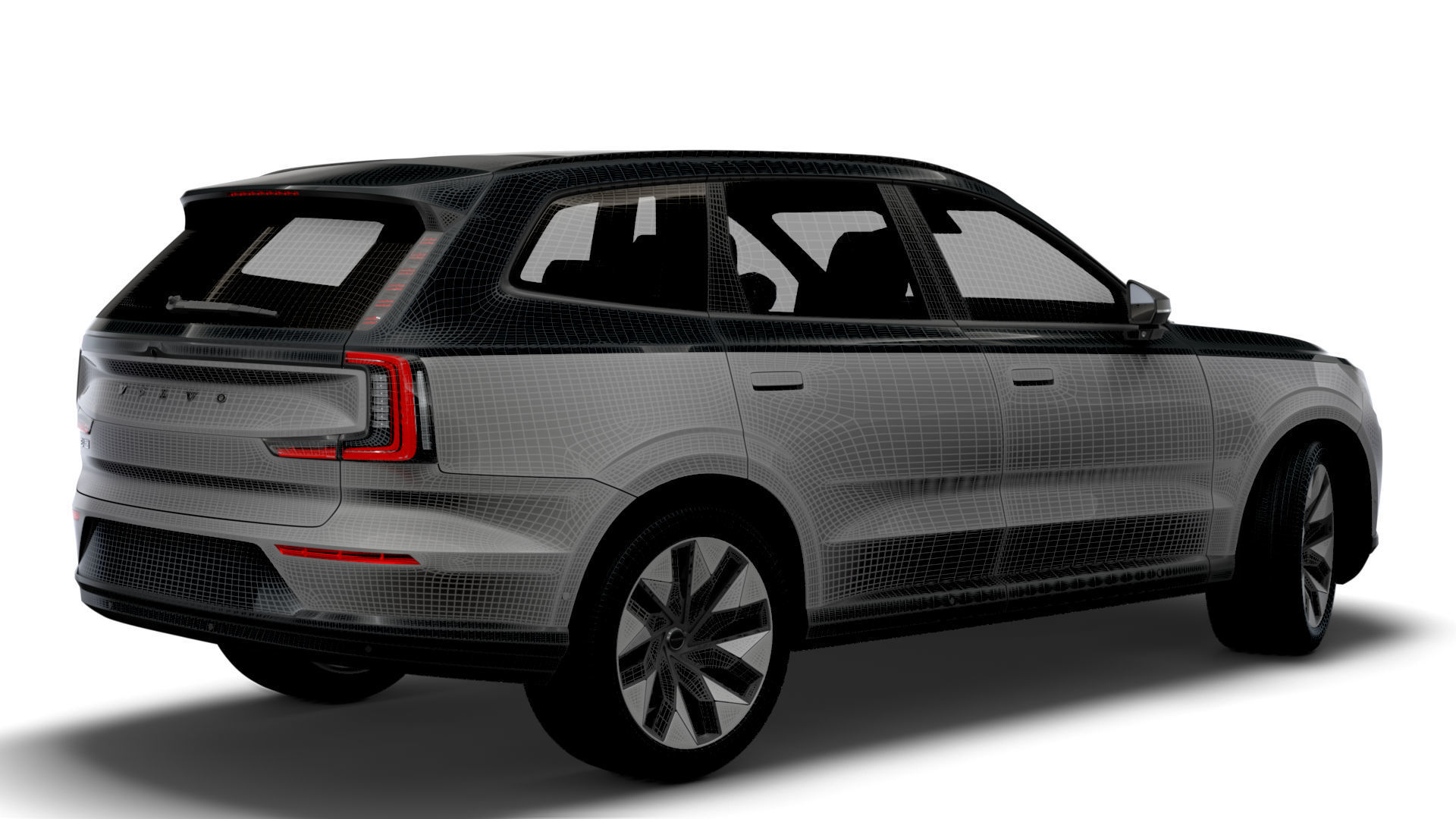 Volvo EX90 Excellence 2023 3D model_14