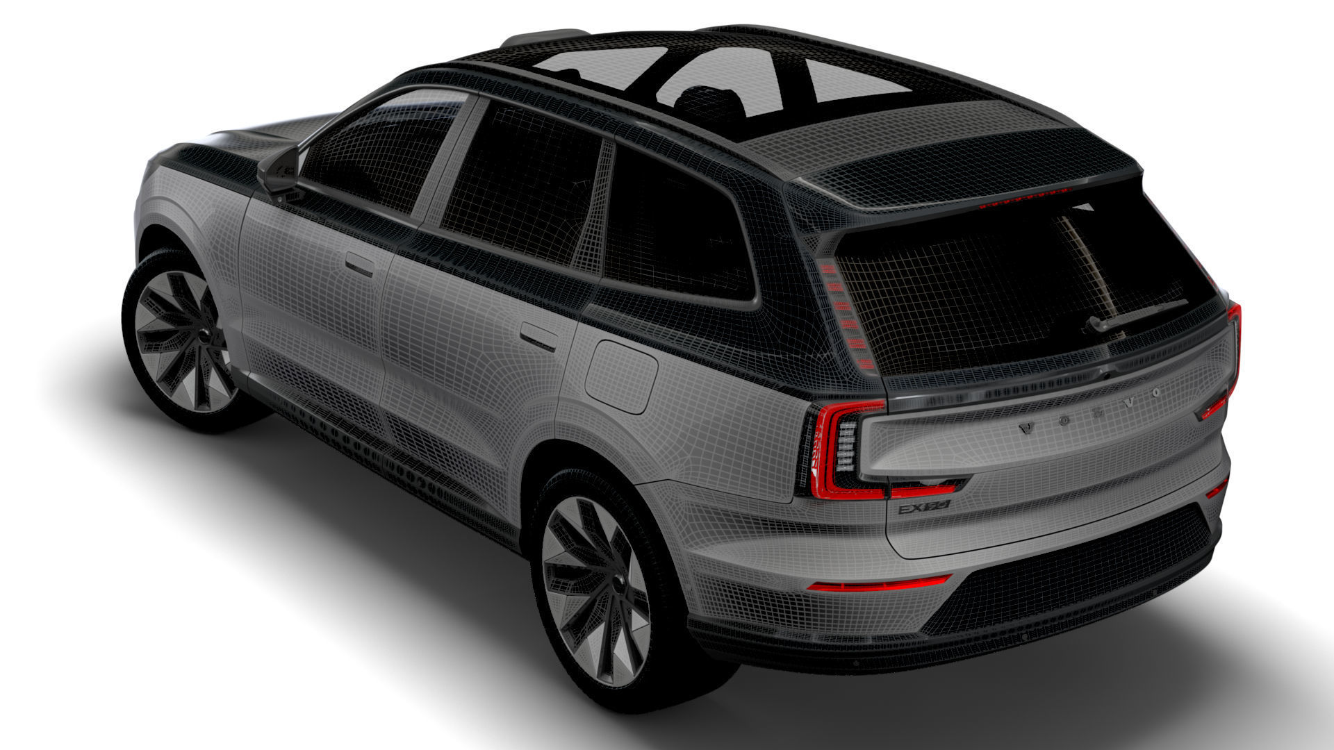 Volvo EX90 Excellence 2023 3D model_15