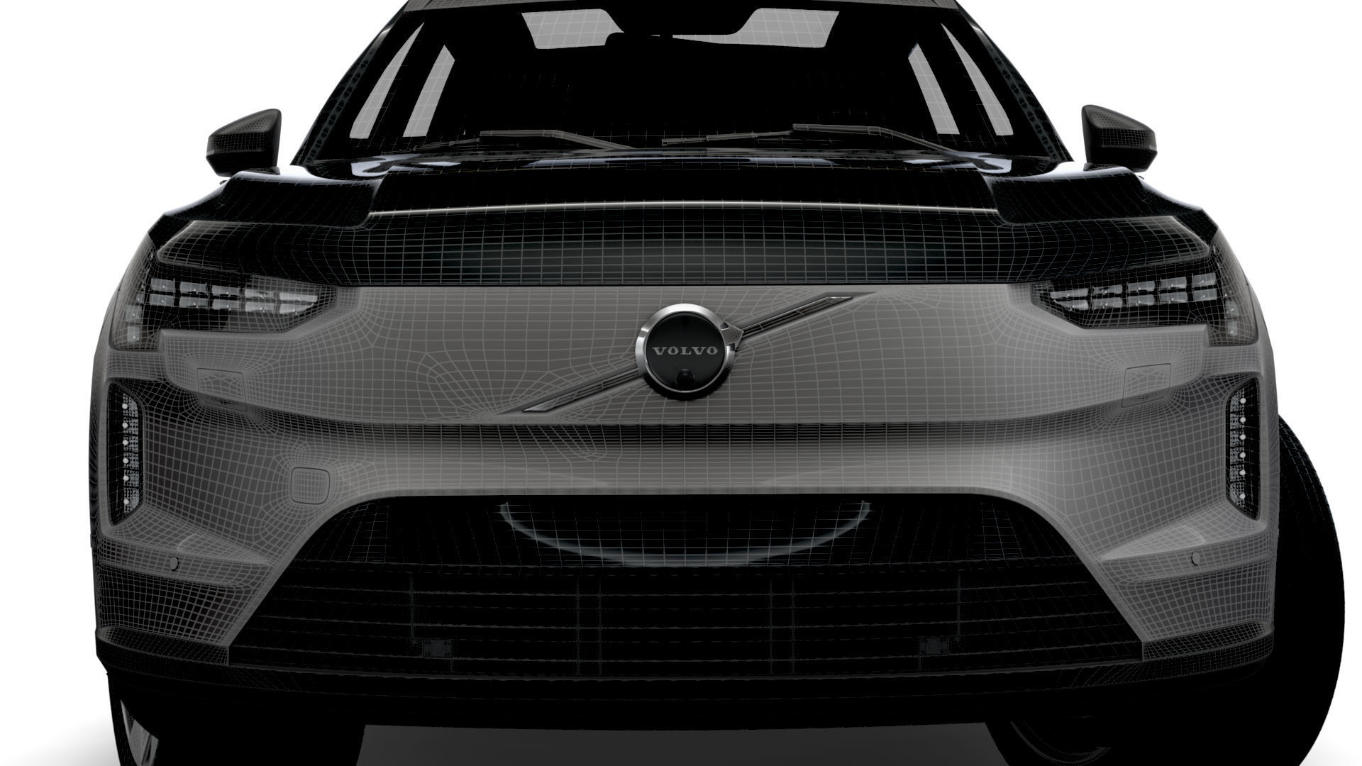 Volvo EX90 Excellence 2023 3D model_19