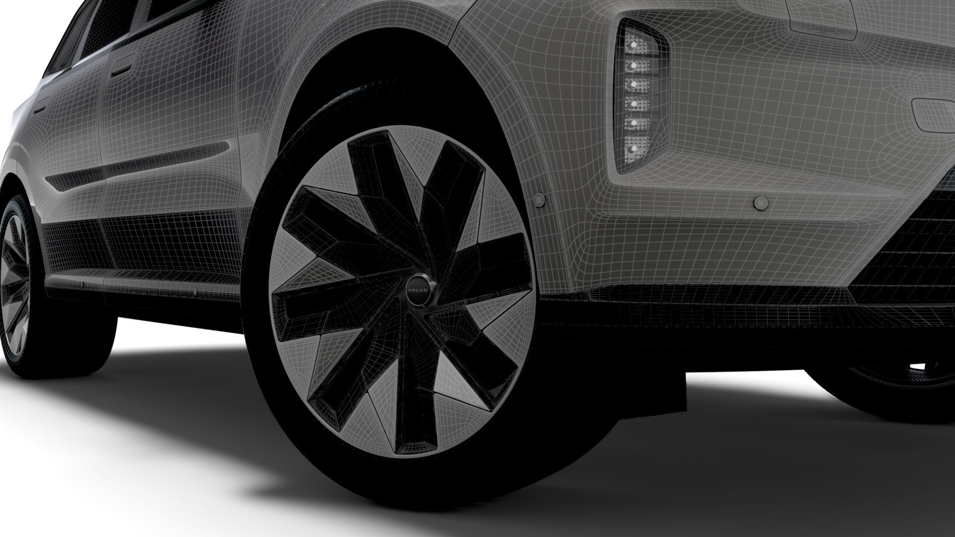 Volvo EX90 Excellence 2023 3D model_17