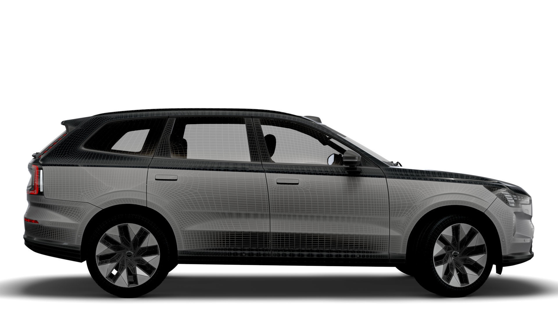Volvo EX90 Excellence 2023 3D model_13