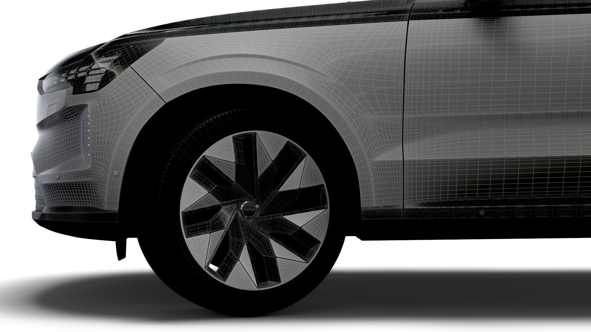 Volvo EX90 Excellence 2023 3D model_16