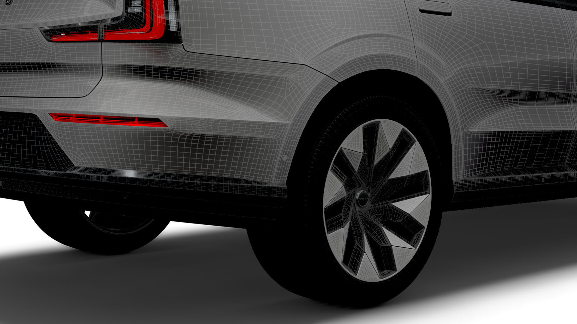 Volvo EX90 Excellence 2023 3D model_23