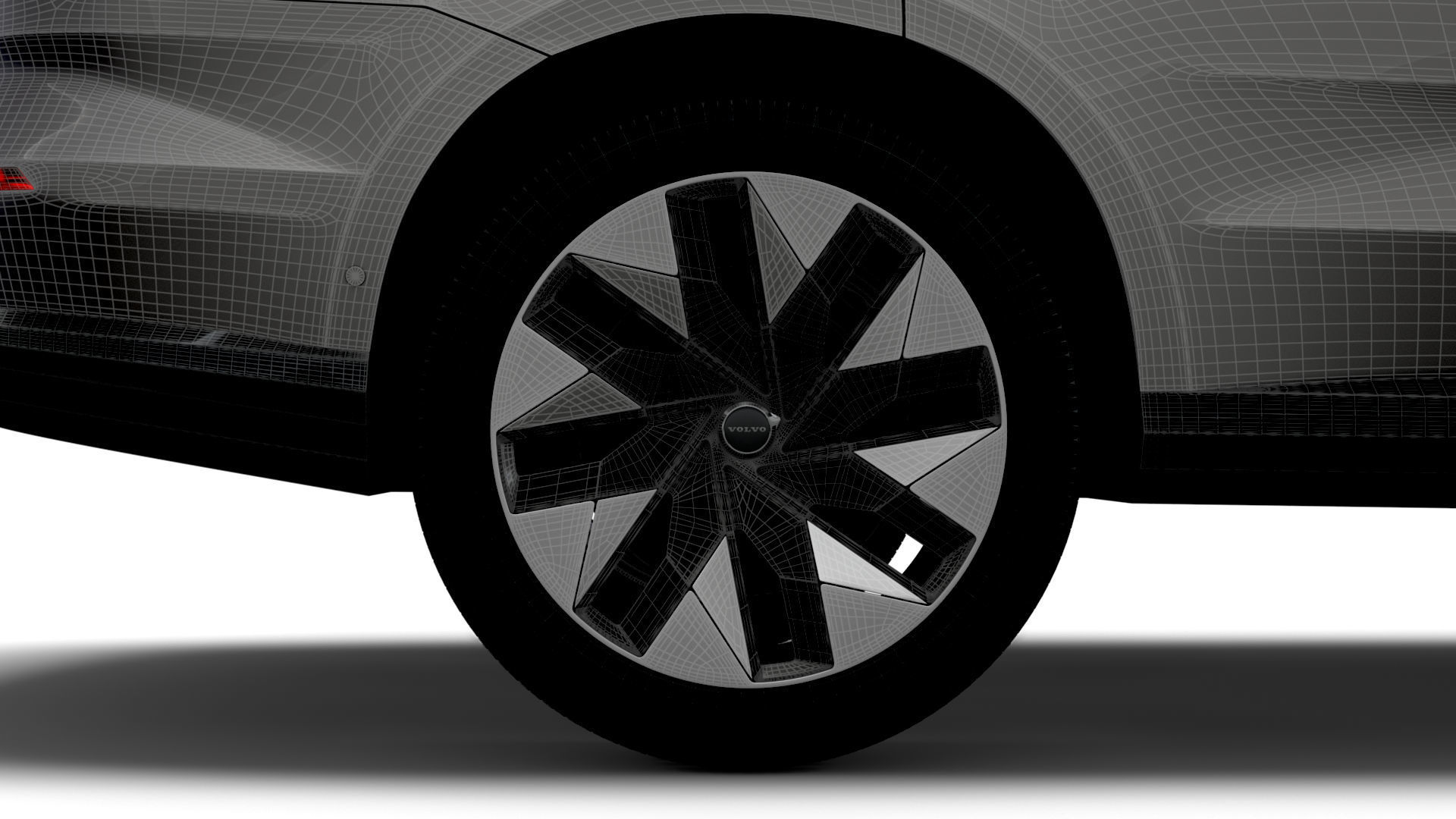 Volvo EX90 Excellence 2023 3D model_21