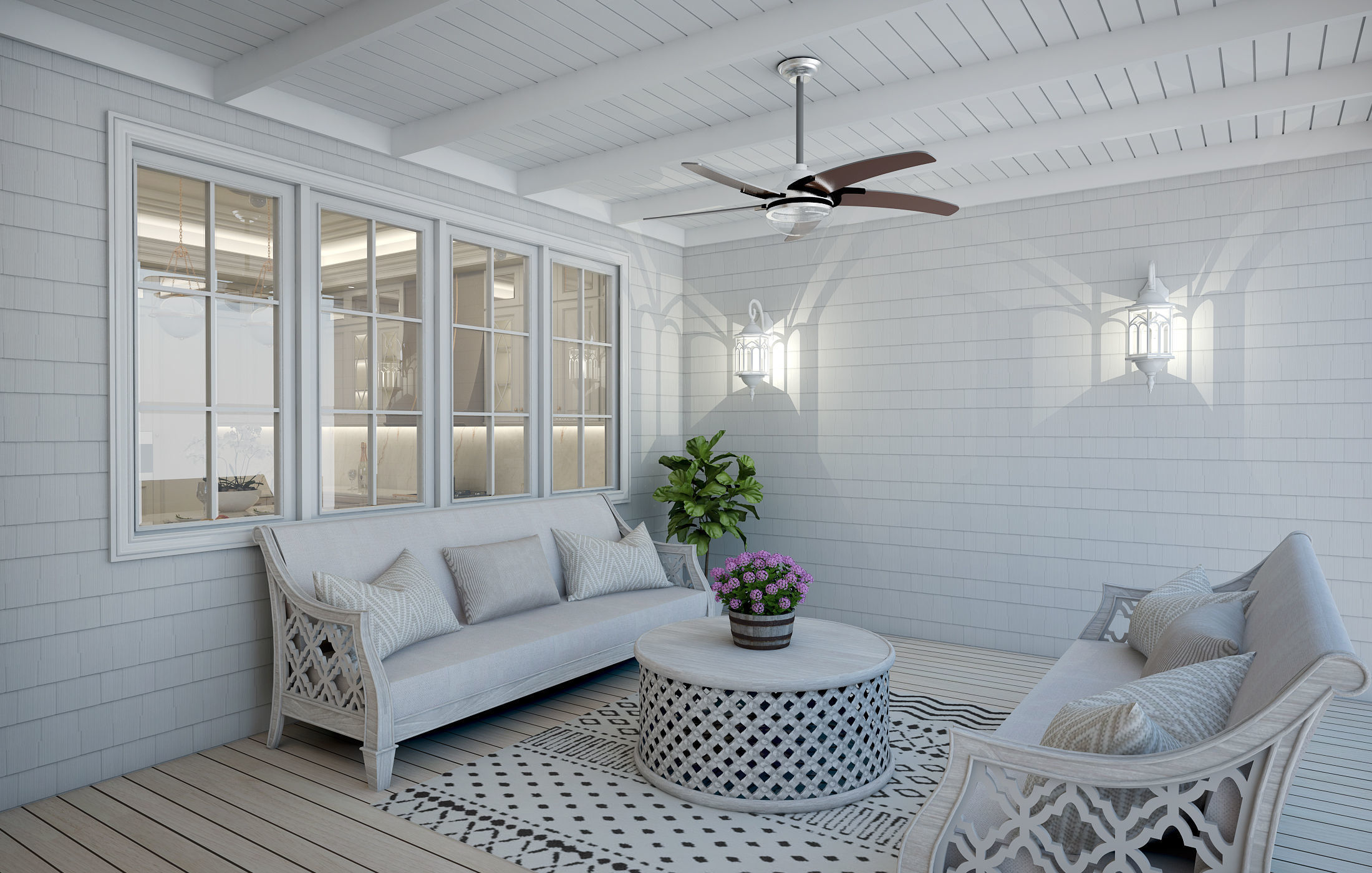 Simple Classic House 3D model_20