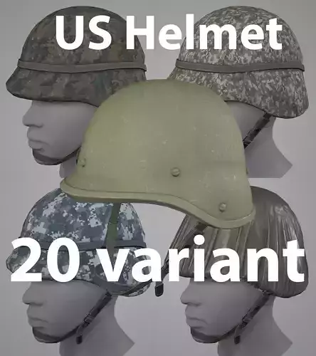 US Helmets and Covers Pack