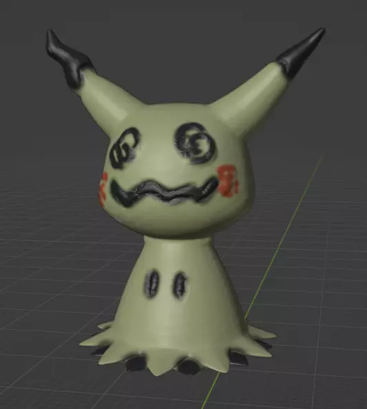 Mimikyu 3D print model_0