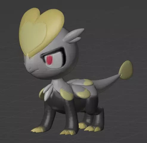 Jangmo-o 3D print model_0