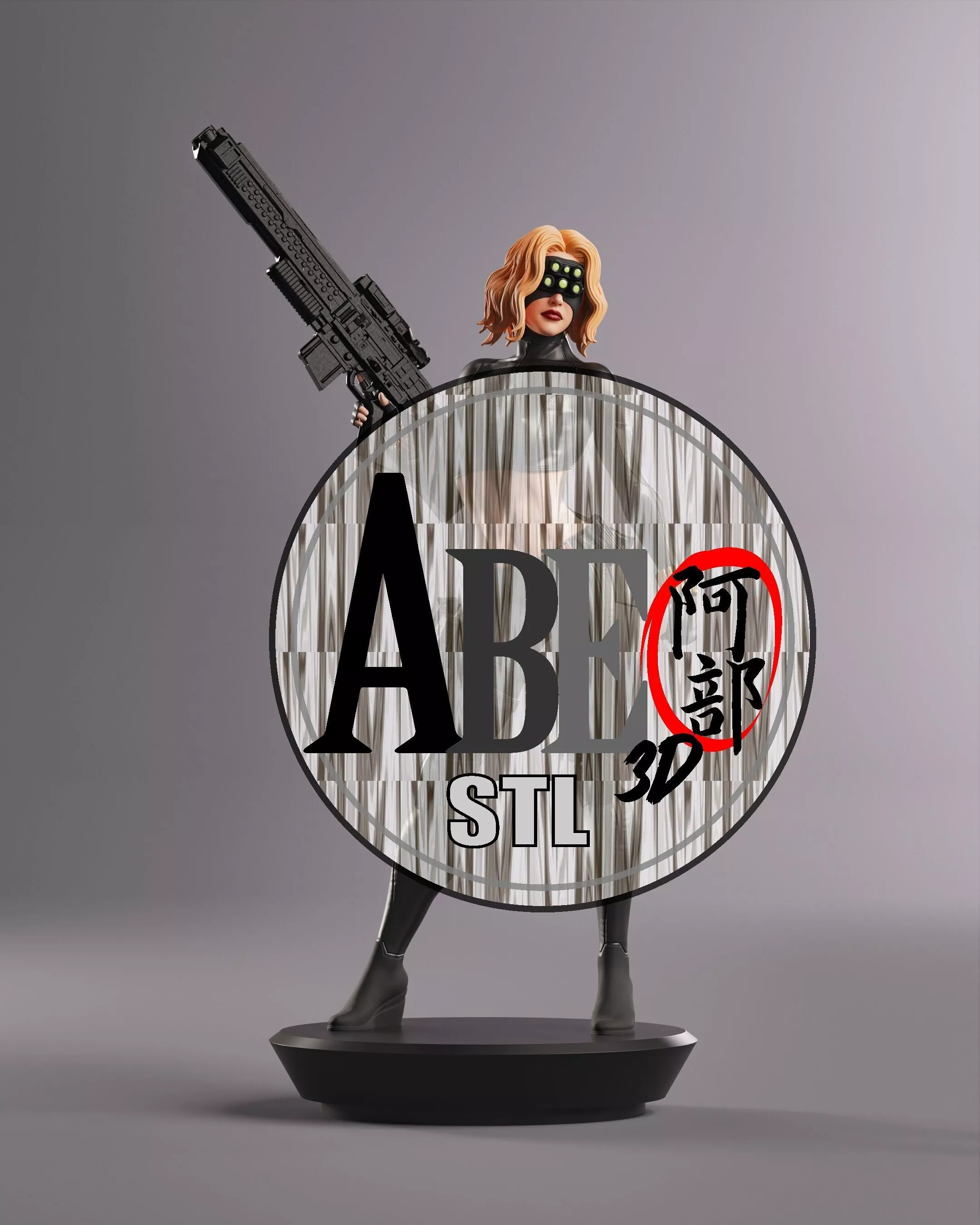 Black Widow Yelena Belova 3D print model