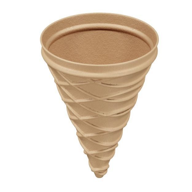 Delicious Icecream Wafer 3D model_1