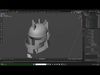 The Mandalorian Moff Gideon Helmet for Cosplay 3D print model_1