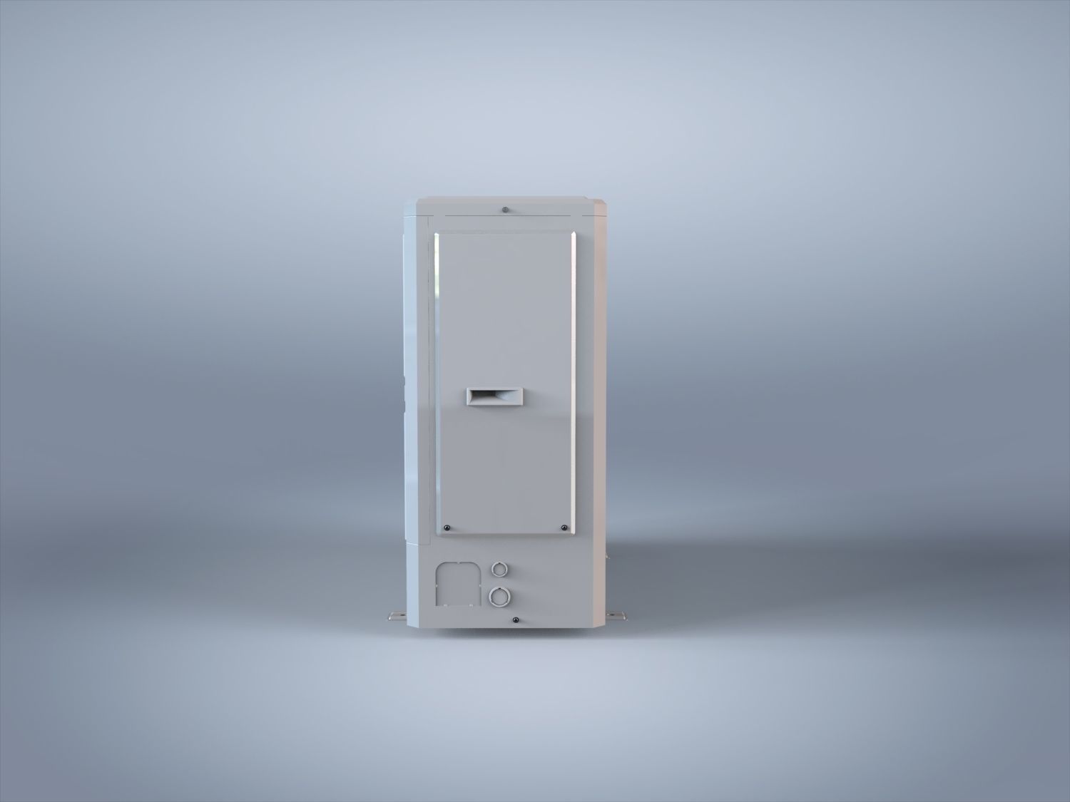 Air Condition External Unit cooling system 3D model_4