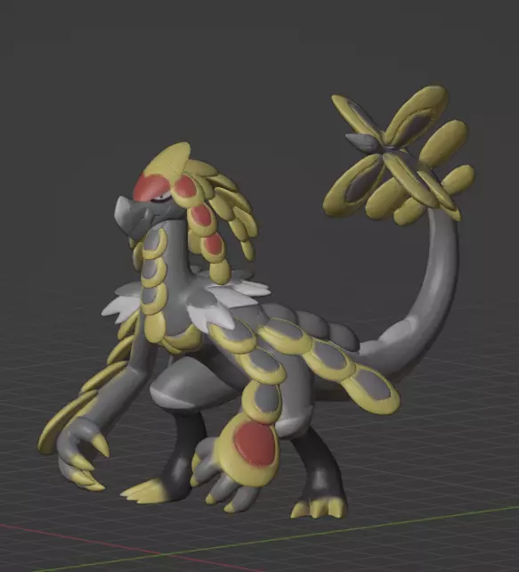 Kommo-o 3D print model_0