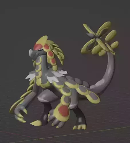 Kommo-o 3D print model