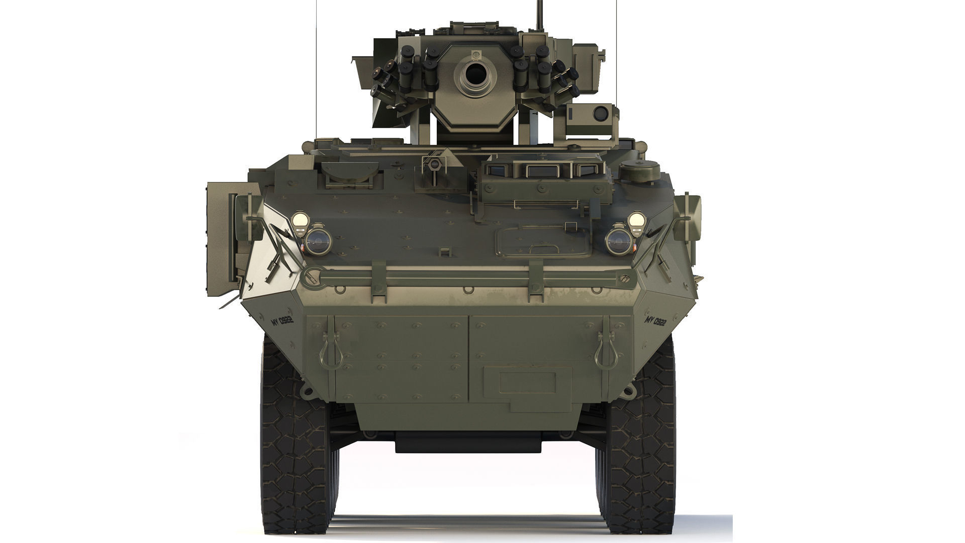 M1128 Stryker MGS 2003 3D model_7