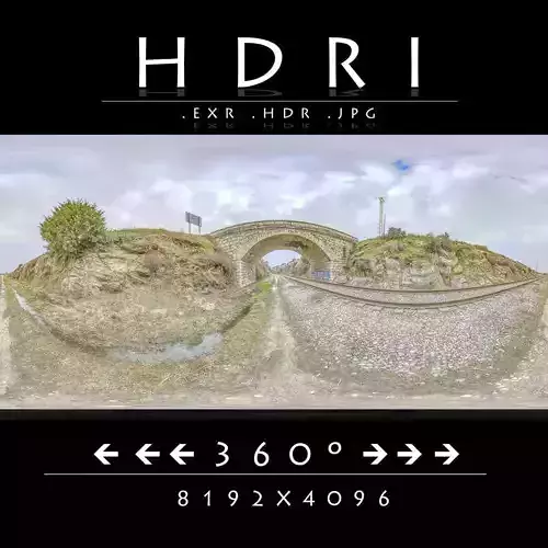 HDRI Railway Track