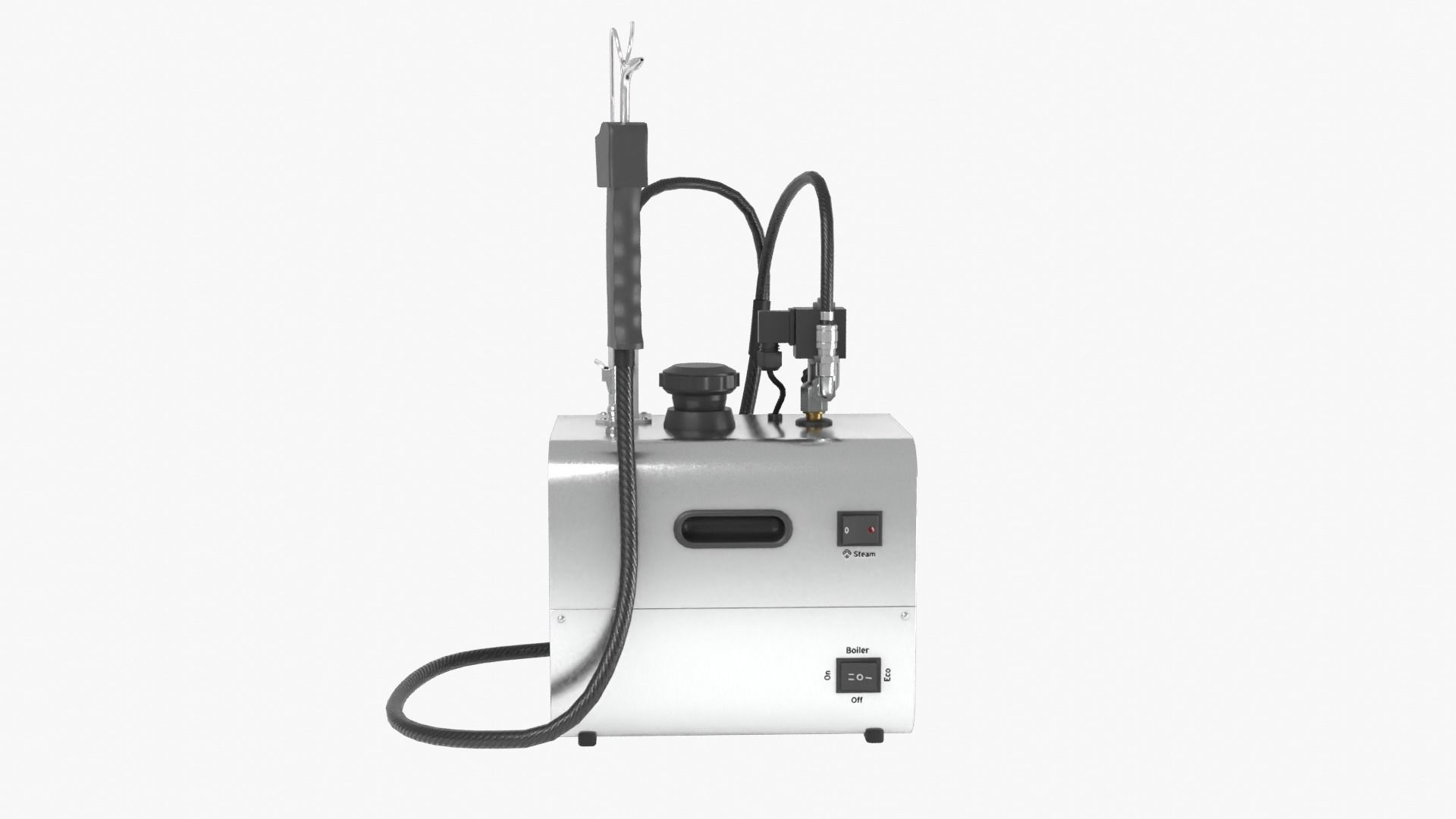 Steam Cleaner Low-poly 3D model_9