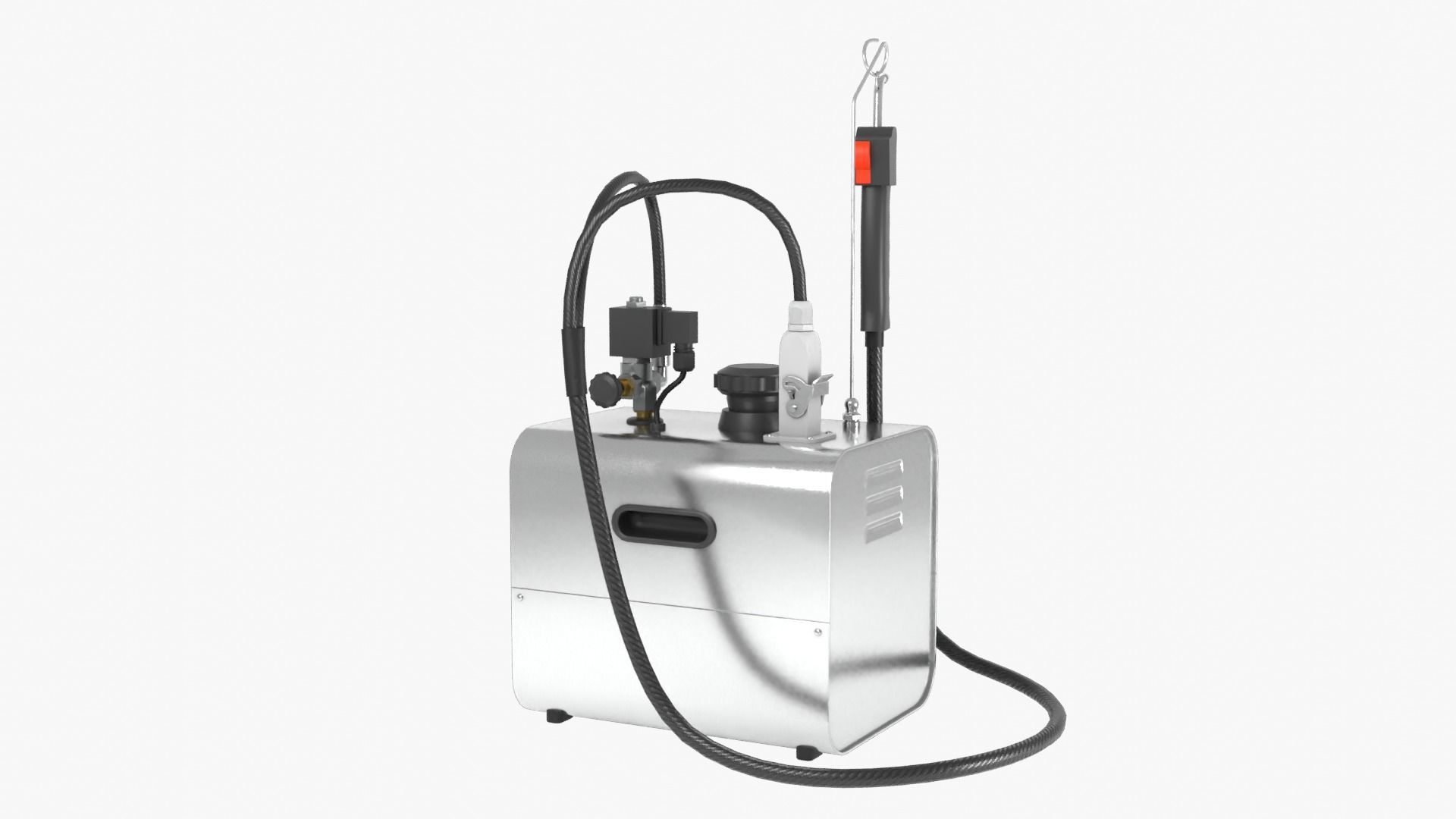 Steam Cleaner Low-poly 3D model_4