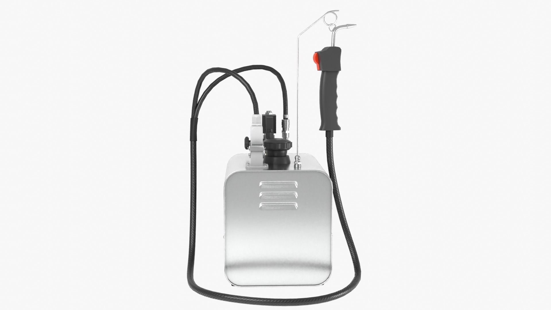 Steam Cleaner Low-poly 3D model_6