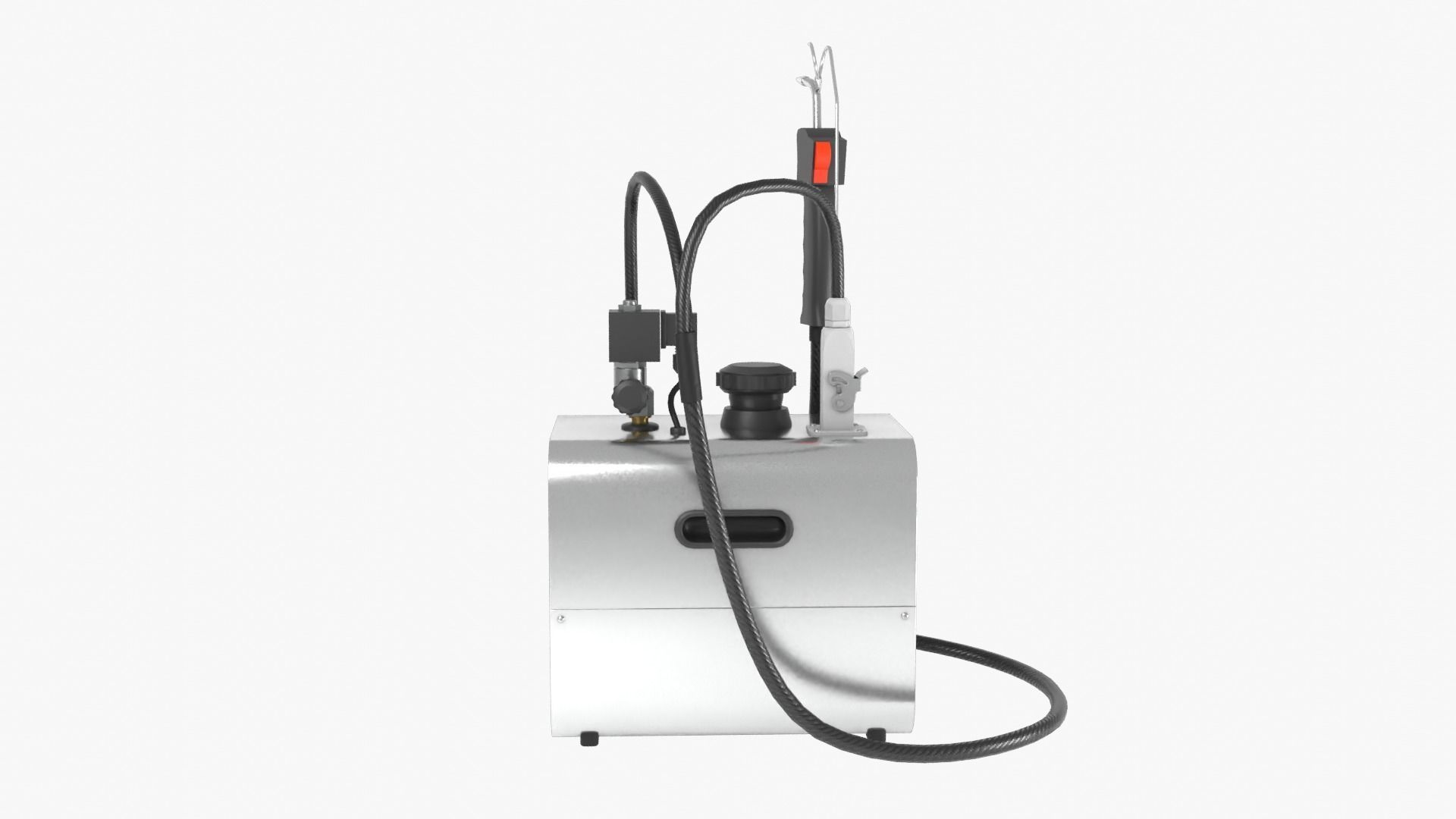 Steam Cleaner Low-poly 3D model_3