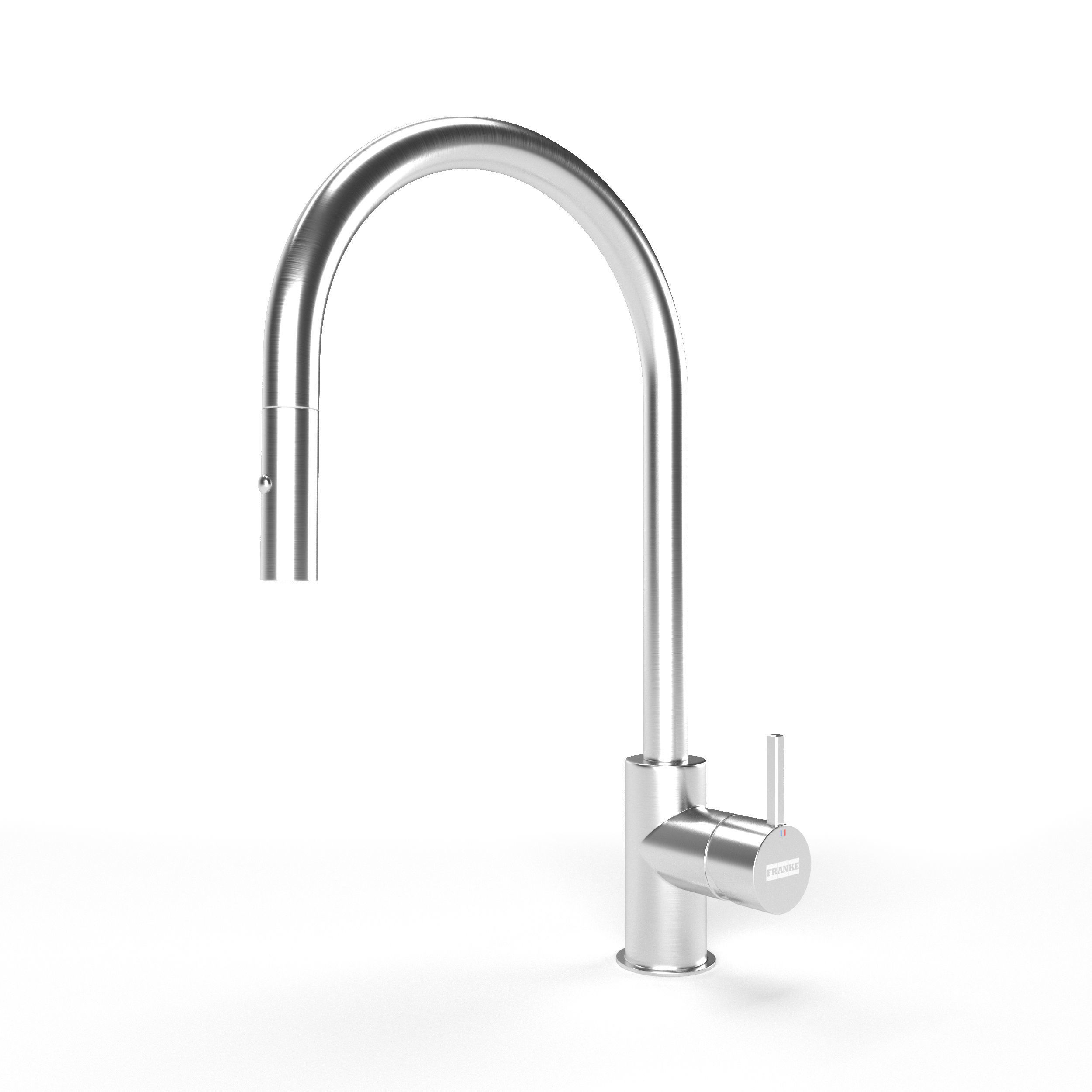 Franke Eos Neo Pull out spray Kitchen Mixer 3D model_5