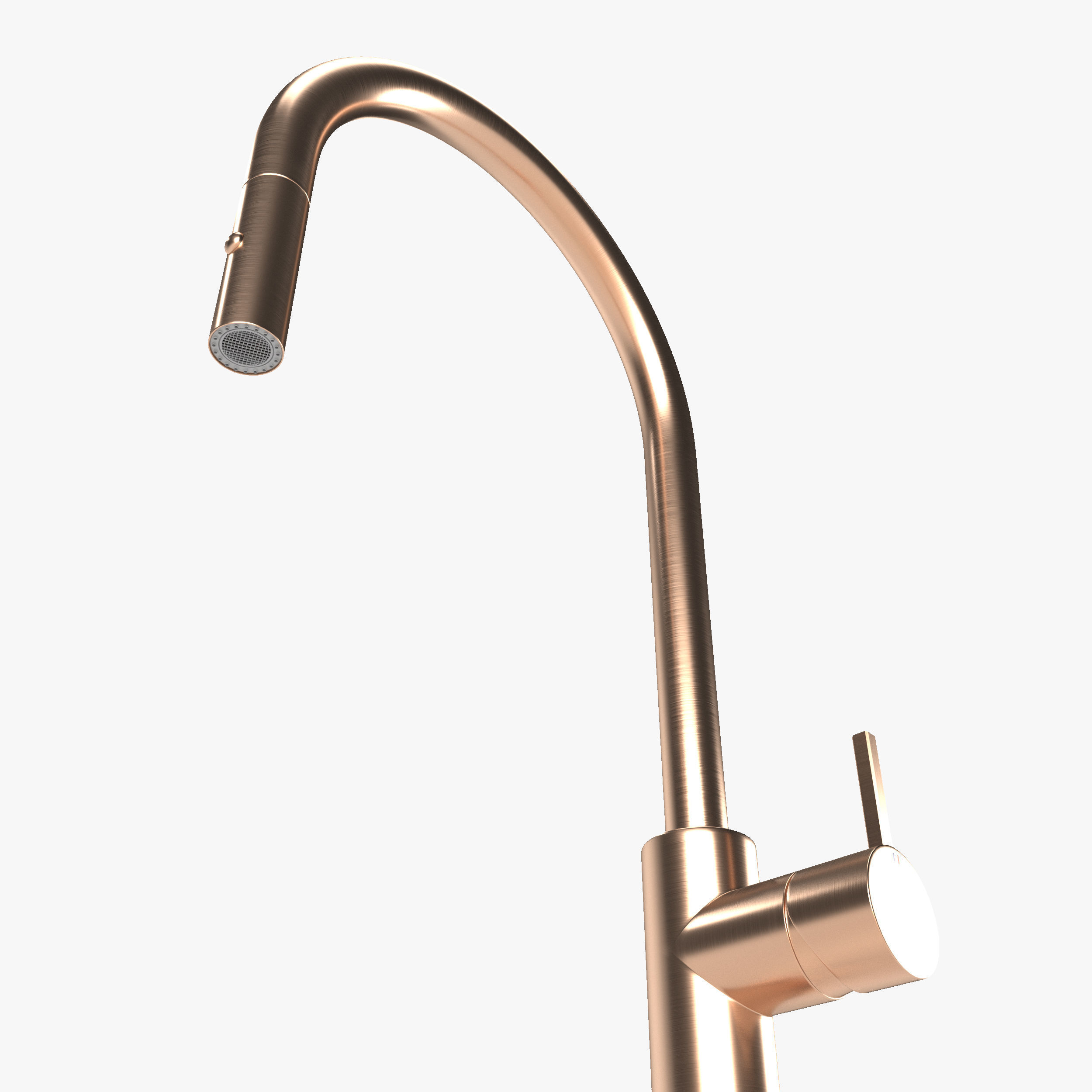 Franke Eos Neo Pull out spray Kitchen Mixer 3D model_3