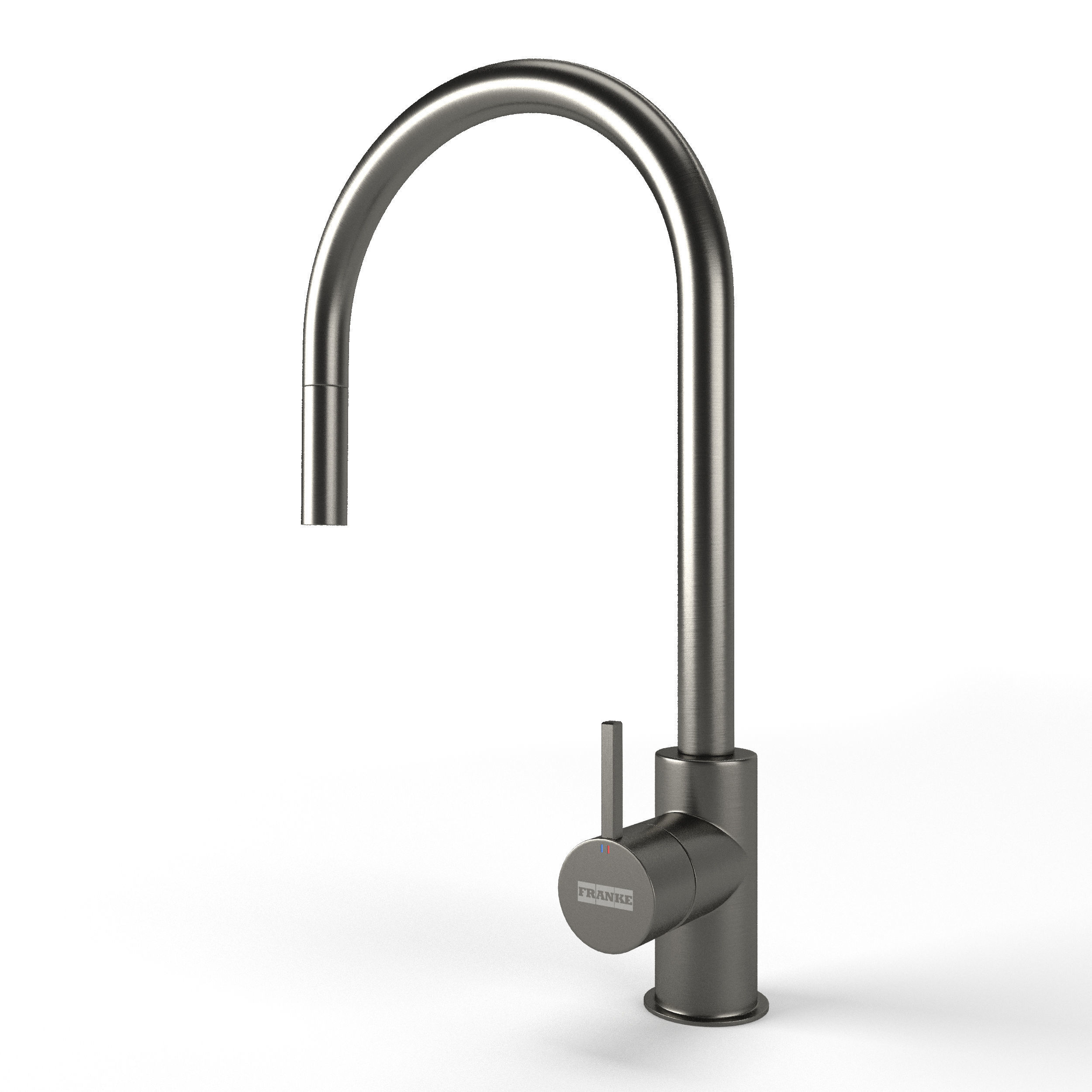 Franke Eos Neo Pull out spray Kitchen Mixer 3D model_4