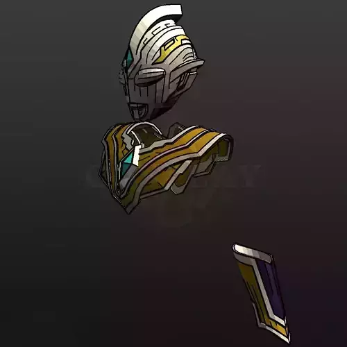 Ultraman Trigger Foam Pepakura Unfold