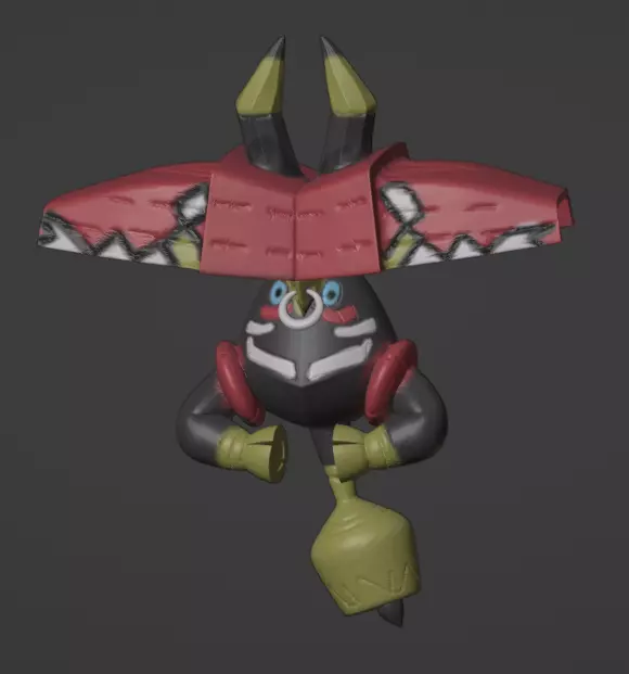 Tapu Bulu 3D print model_0